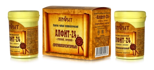 Фитосбор "Алфит-24" противопаразитарный чайный напиток